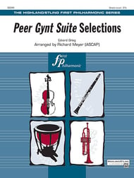 Peer Gynt Suite Orchestra sheet music cover Thumbnail